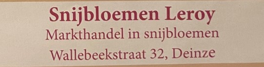 snijbloemen leroy